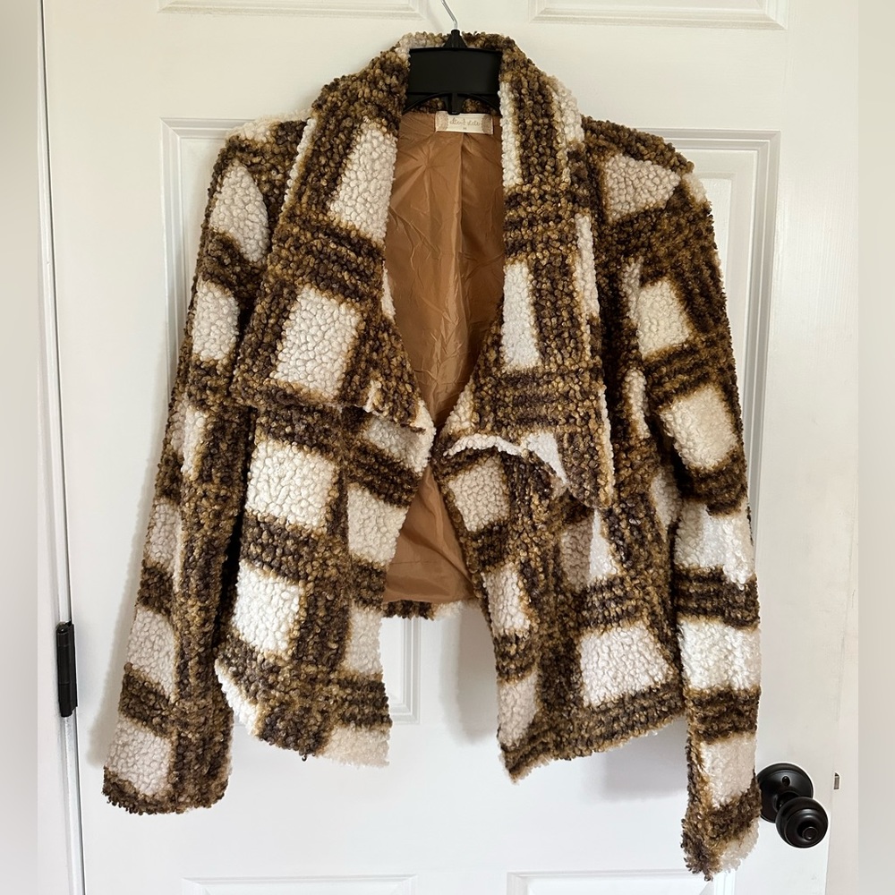 Altar’d State-Plaid Wubby Collared Jacket